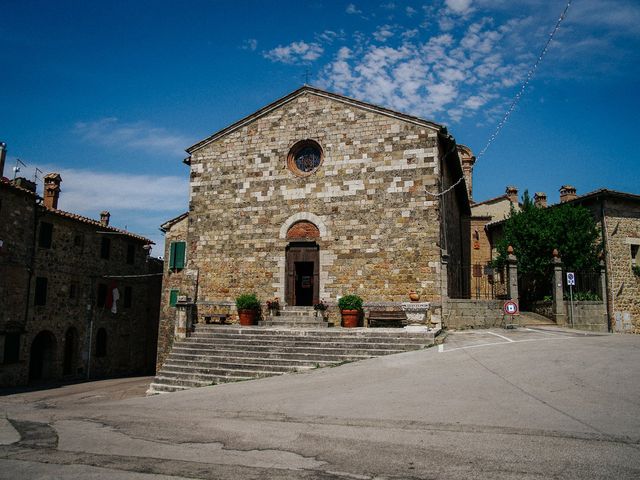 Il matrimonio di Sarah e Stan a Monticiano, Siena 19