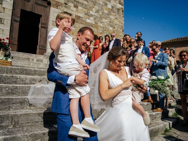 Il matrimonio di Sarah e Stan a Monticiano, Siena 25