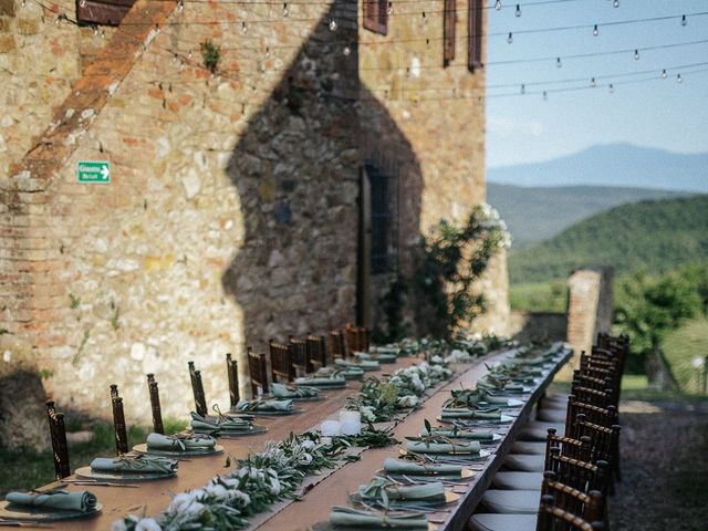 Il matrimonio di Sarah e Stan a Monticiano, Siena 48