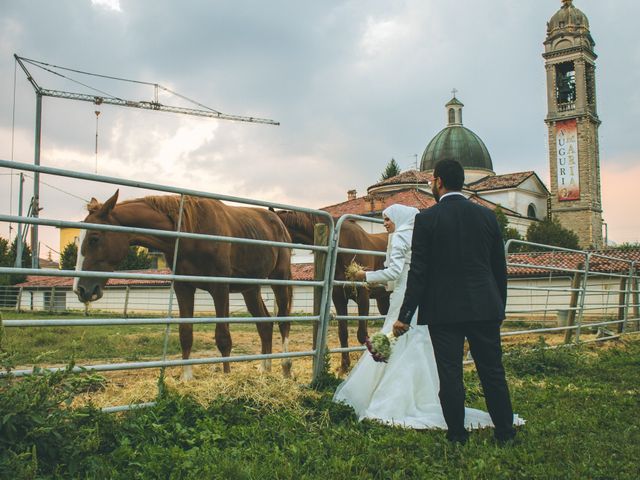 Il matrimonio di Omar e Amina a Albano Sant&apos;Alessandro, Bergamo 94