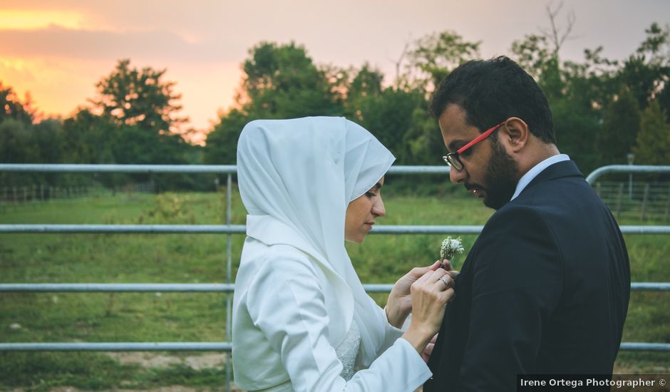 Il matrimonio di Omar e Amina a Albano Sant'Alessandro, Bergamo