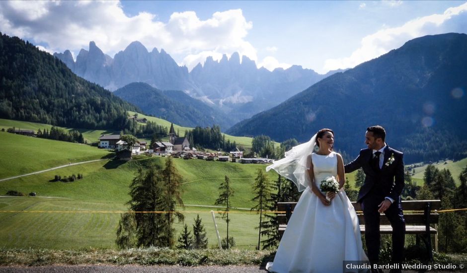 Il matrimonio di Andrea e Silvia a Funes-Villnoess, Bolzano