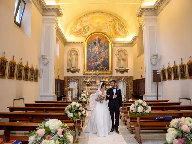 Il matrimonio di Francesco e Vittoria a Rocca di Papa, Roma 20