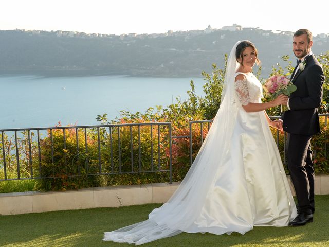 Il matrimonio di Francesco e Vittoria a Rocca di Papa, Roma 25