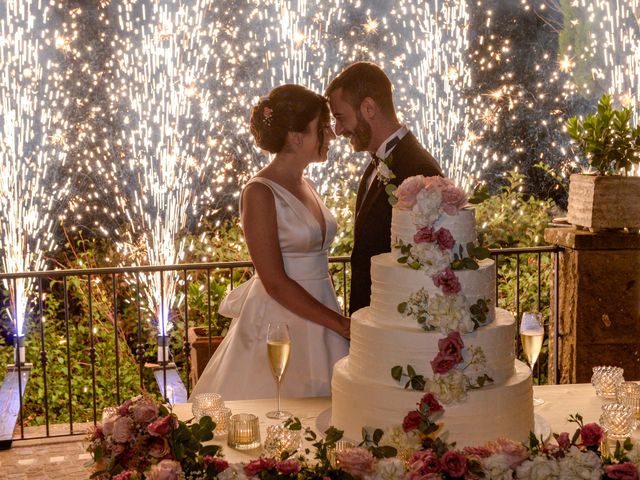 Il matrimonio di Francesco e Vittoria a Rocca di Papa, Roma 35