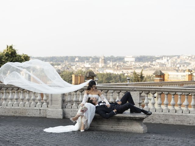 Il matrimonio di Federica e Mauel a Roma, Roma 76