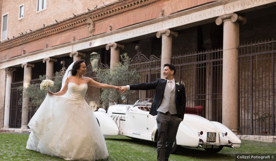 Il matrimonio di Antonino e Diana a Roma, Roma