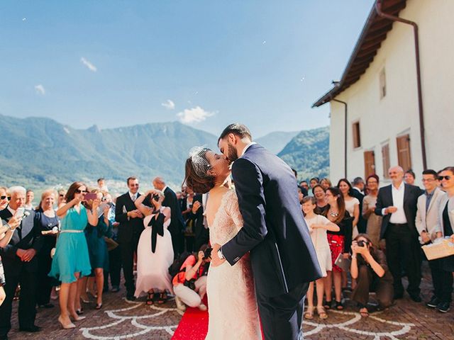 Il matrimonio di Fabrizio e Elisa a Cavedine, Trento 14