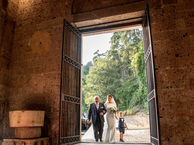 Il matrimonio di Sara e Andrea a Castel Sant&apos;Elia, Viterbo 41