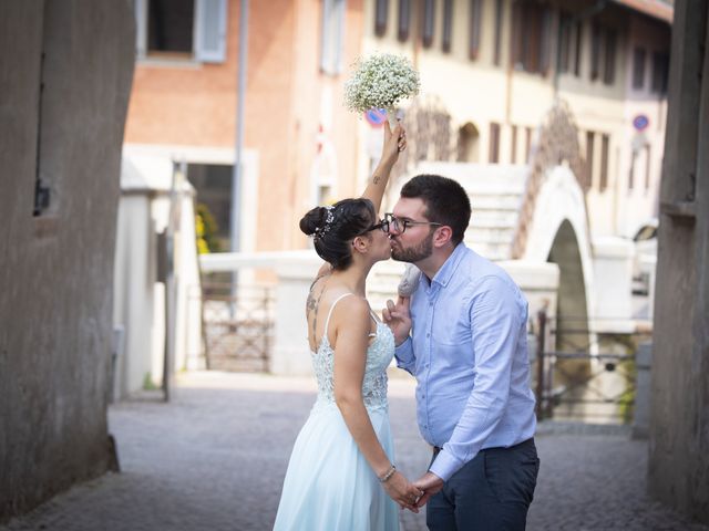 Il matrimonio di Daniele e Juliette a Parabiago, Milano 20
