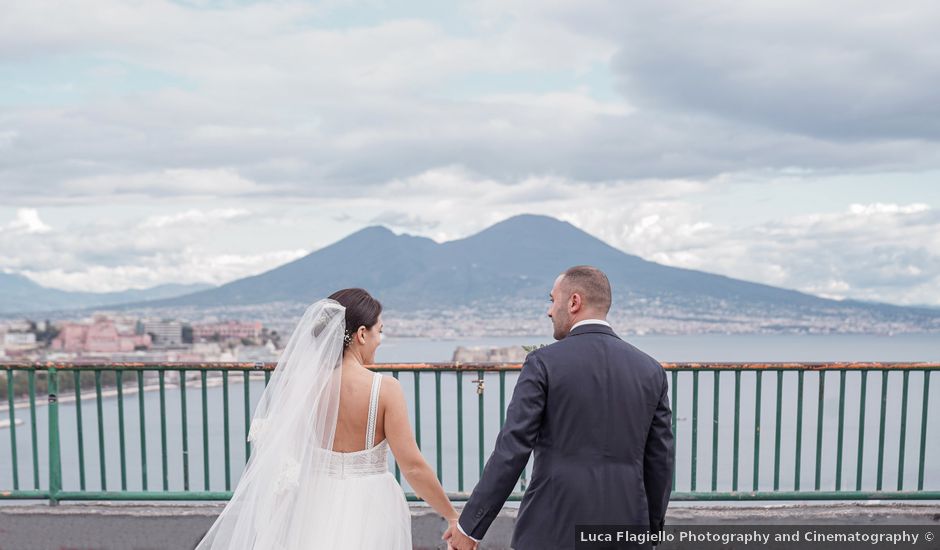 Il matrimonio di Fabrizio e Eugenia a Napoli, Napoli