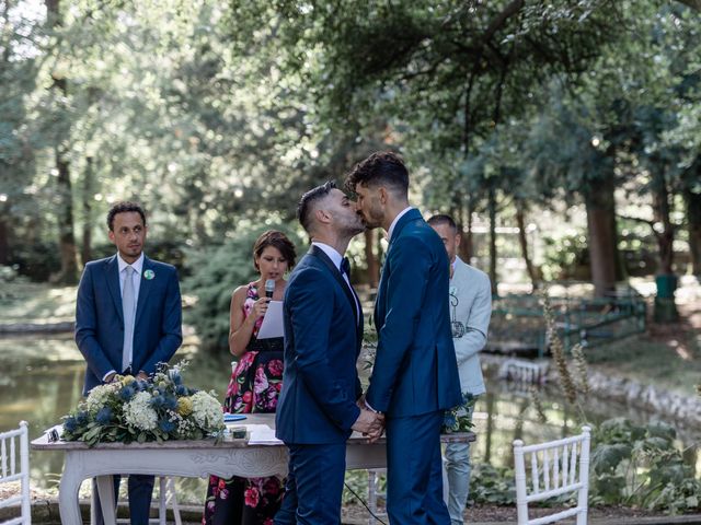 Il matrimonio di Marco e Valerio a Carvico, Bergamo 22