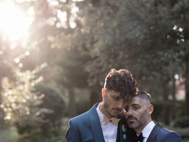 Il matrimonio di Marco e Valerio a Carvico, Bergamo 31