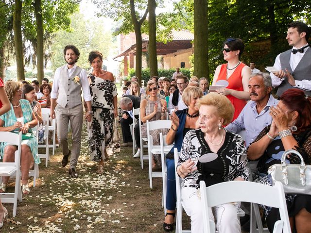 Il matrimonio di Leonardo e Serena a Robecco sul Naviglio, Milano 5