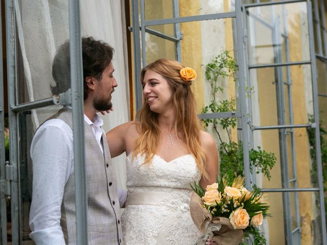 Il matrimonio di Leonardo e Serena a Robecco sul Naviglio, Milano 1