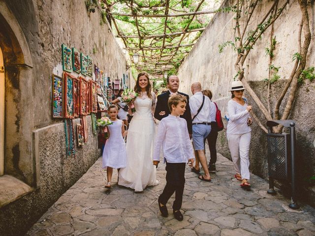 Il matrimonio di Mikael e Umberta a Positano, Salerno 30