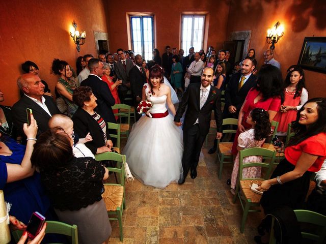 Il matrimonio di Francesco e Valeria a Roccantica, Rieti 11