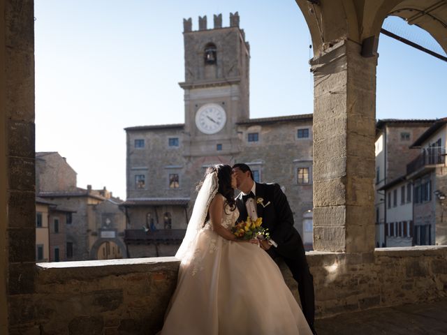 Il matrimonio di Sam e Kika a Cortona, Arezzo 22