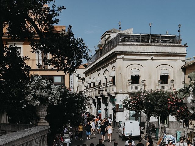 Il matrimonio di Rosario e Marika a Taormina, Messina 25