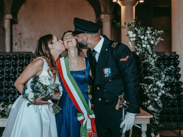 Il matrimonio di Lorenzo e Alessandra a Montecarotto, Ancona 42