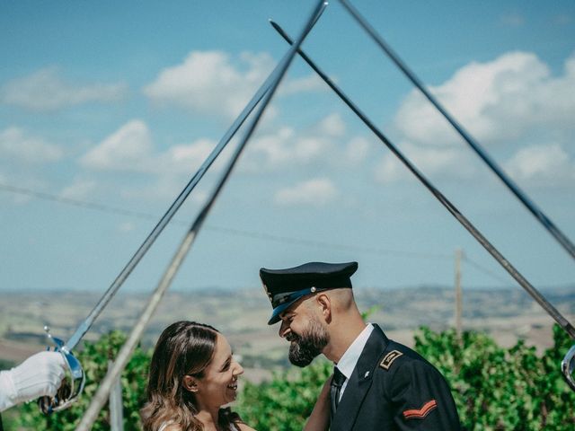 Il matrimonio di Lorenzo e Alessandra a Montecarotto, Ancona 1