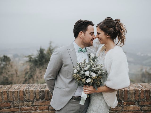Il matrimonio di Filippo e Valentina a Montegridolfo, Rimini 33