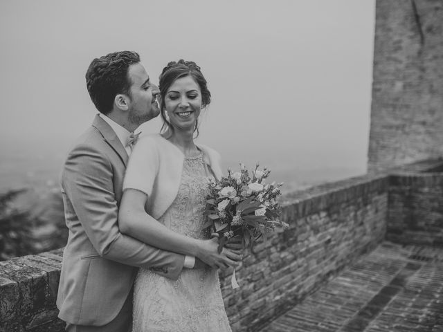 Il matrimonio di Filippo e Valentina a Montegridolfo, Rimini 34