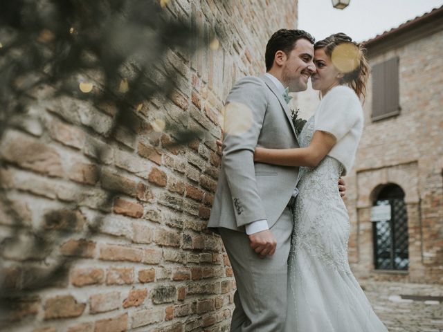 Il matrimonio di Filippo e Valentina a Montegridolfo, Rimini 36