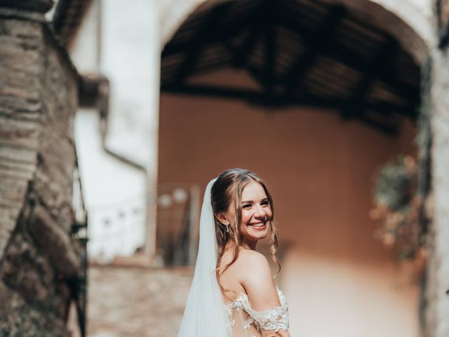 Il matrimonio di Sam e Georgiana a Scheggino, Perugia 11