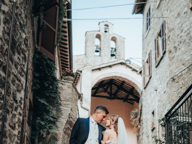 Il matrimonio di Sam e Georgiana a Scheggino, Perugia 12