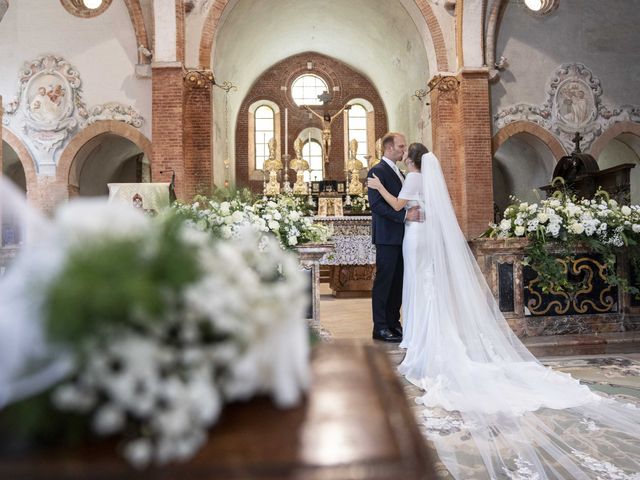 Il matrimonio di Andrea e Giulia a Abbadia Cerreto, Lodi 22