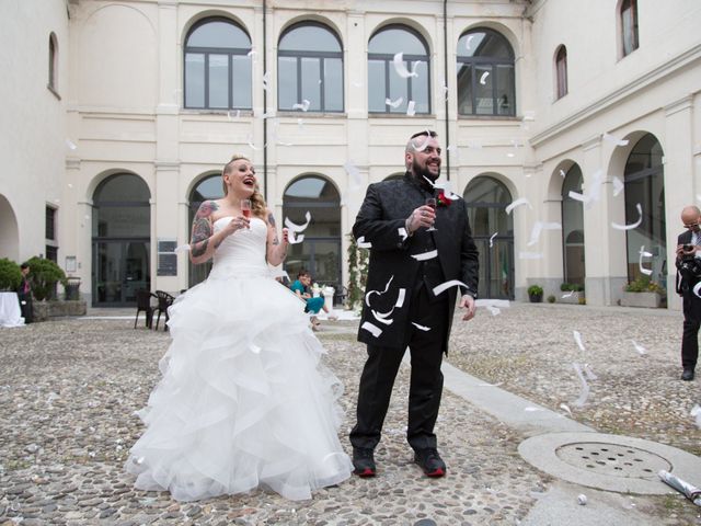 Il matrimonio di Gabriele e Eleonora a Binasco, Milano 42