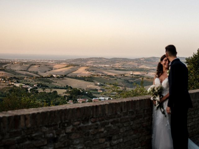 Il matrimonio di Giulia e Simone a Montegridolfo, Rimini 54