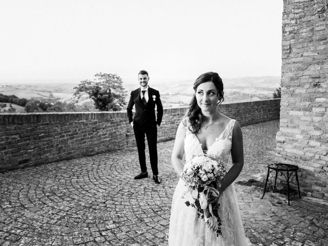 Il matrimonio di Giulia e Simone a Montegridolfo, Rimini 56