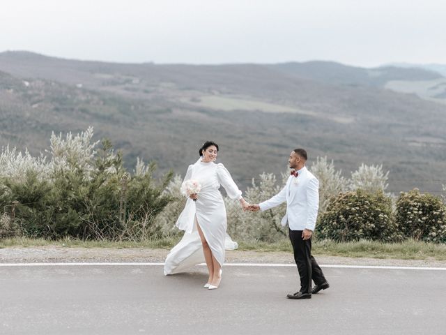 Il matrimonio di Justin e Yasmin a Gambassi Terme, Firenze 45