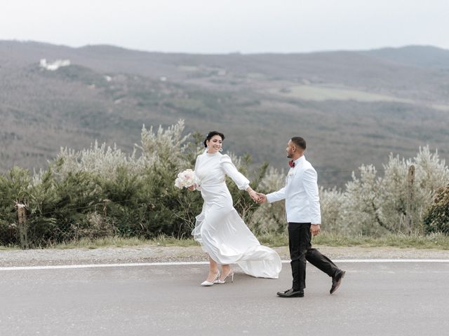 Il matrimonio di Justin e Yasmin a Gambassi Terme, Firenze 47
