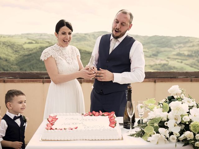 Il matrimonio di Kristina e Andrea a Monte San Pietro, Bologna 21