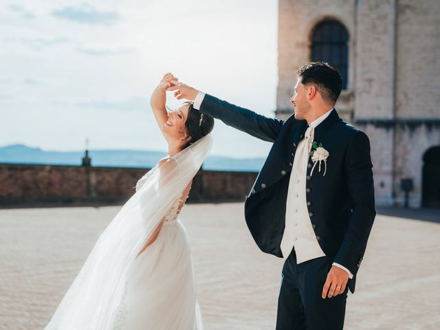 Il matrimonio di Marco e Ilaria a Gubbio, Perugia 9