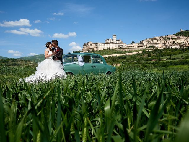 Il matrimonio di David e Loredana a Assisi, Perugia 23