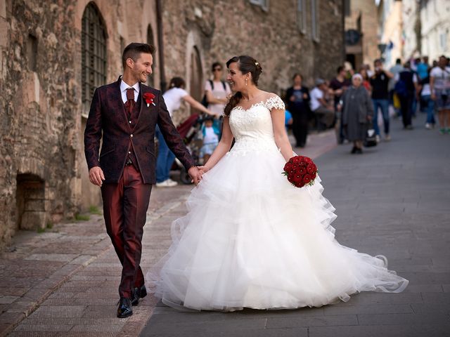 Il matrimonio di David e Loredana a Assisi, Perugia 56