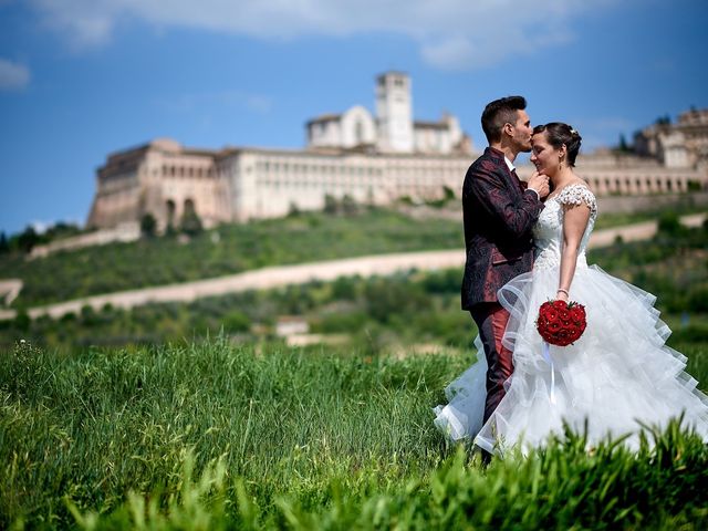 Il matrimonio di David e Loredana a Assisi, Perugia 58