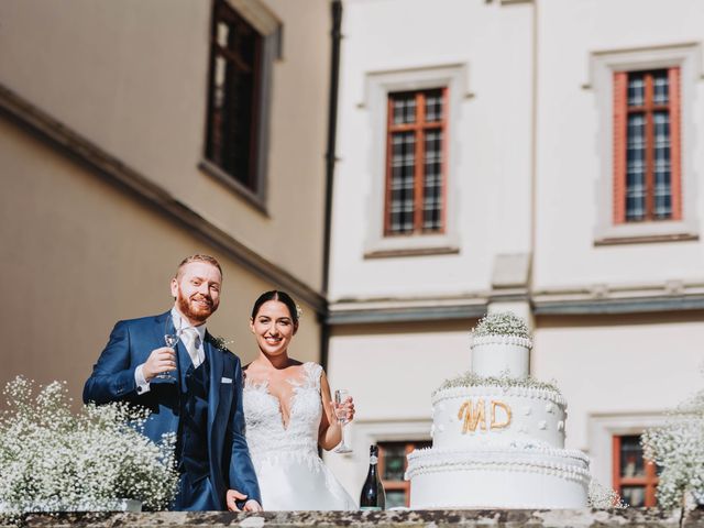 Il matrimonio di Davide e Michela a Oleggio Castello, Novara 80