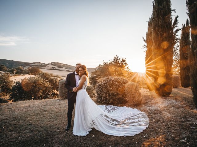 Il matrimonio di Matteo e Carlotta a Fossombrone, Pesaro - Urbino 1