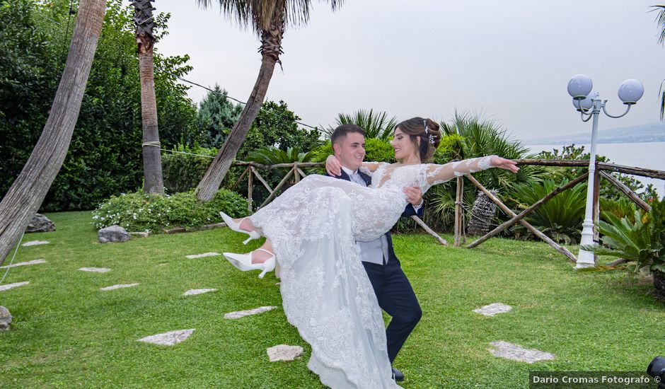 Il matrimonio di Lorenza e Gennaro a Castellammare di Stabia, Napoli