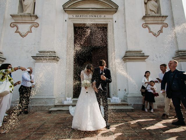 Il matrimonio di Manuel e Silvia a Fossò, Venezia 43