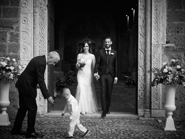 Il matrimonio di Chiara e Francesco a Castel Sant&apos;Elia, Viterbo 14