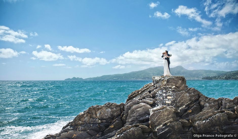 Il matrimonio di Mathias e Elena a Sestri Levante, Genova