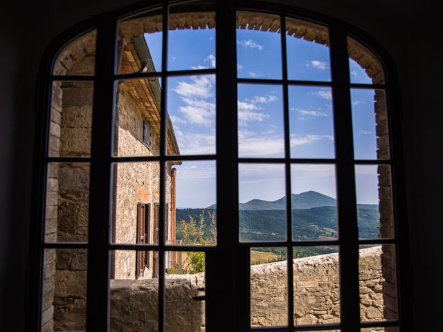 Il matrimonio di Allan e Linda a Sarteano, Siena 3