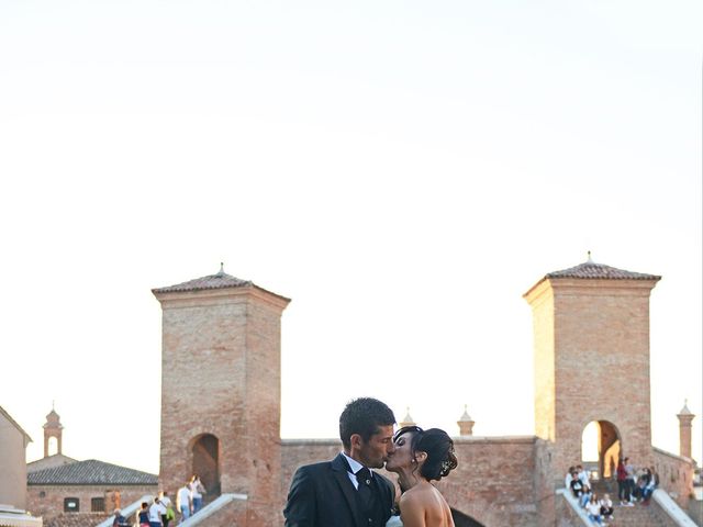 Il matrimonio di Dario e Lizzie a Comacchio, Ferrara 34