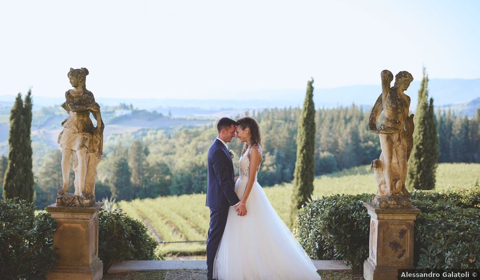 Il matrimonio di Lorenzo e Chiara a Montespertoli, Firenze